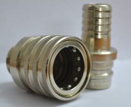 Straight thru coupling